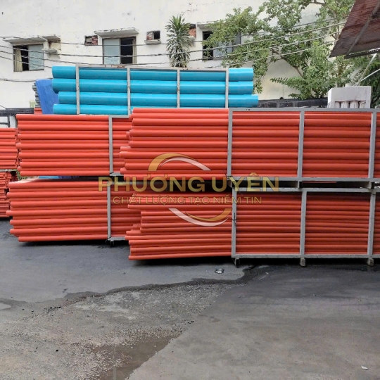 Ống Nhựa Viễn Thông PVC Màu Cam