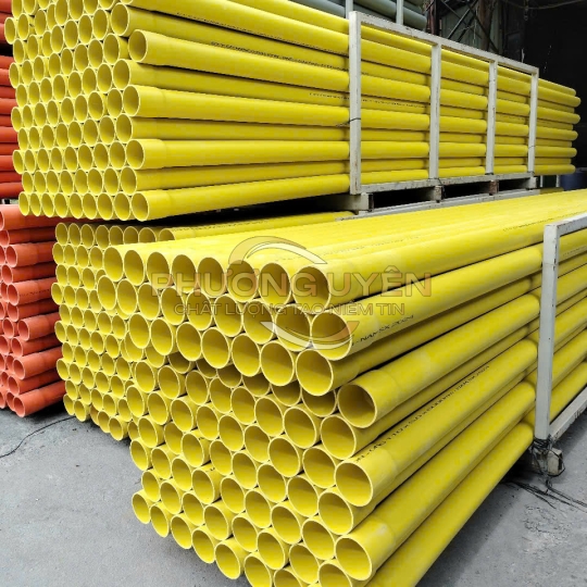 Ống Nhựa Viễn Thông PVC Màu Vàng
